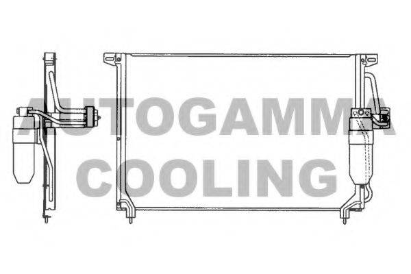 AUTOGAMMA 101714 Конденсатор, кондиціонер