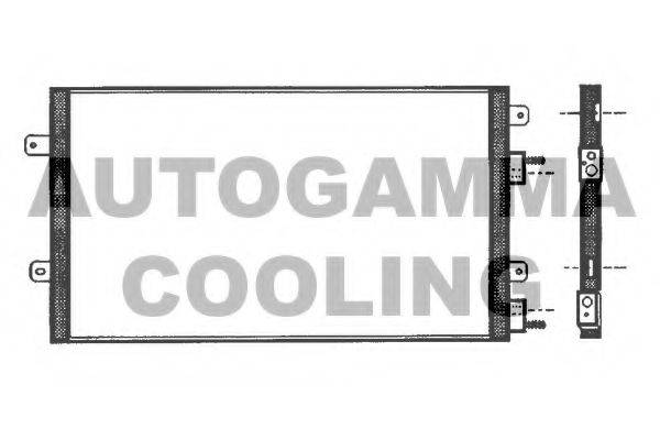 AUTOGAMMA 101745 Конденсатор, кондиціонер