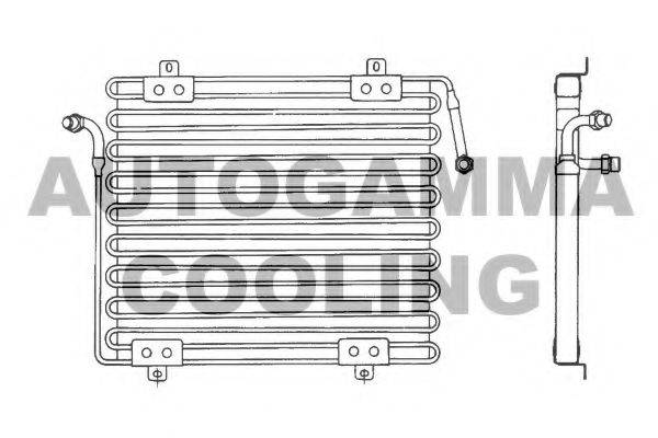 AUTOGAMMA 101797 Конденсатор, кондиціонер