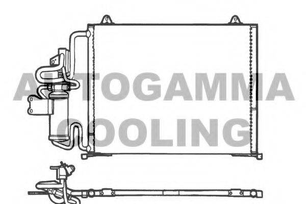 AUTOGAMMA 101809 Конденсатор, кондиціонер