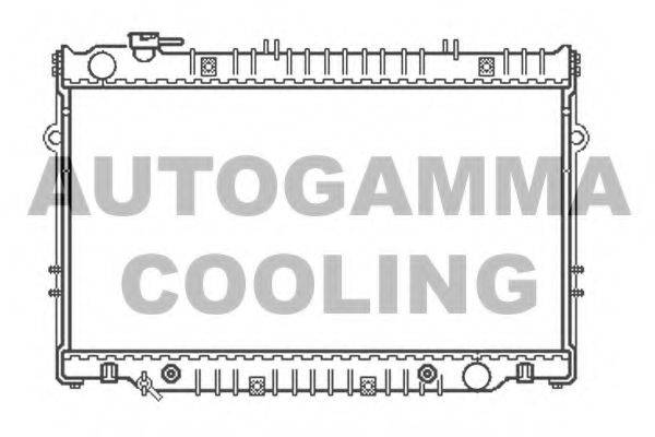 AUTOGAMMA 102365 Радіатор, охолодження двигуна