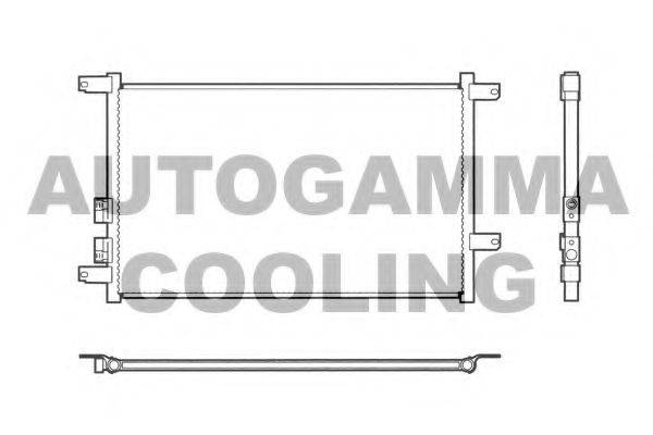 AUTOGAMMA 102570 Конденсатор, кондиціонер