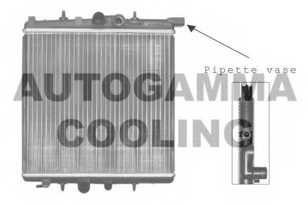 AUTOGAMMA 102883 Радіатор, охолодження двигуна