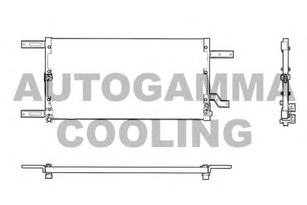 AUTOGAMMA 103020 Конденсатор, кондиціонер