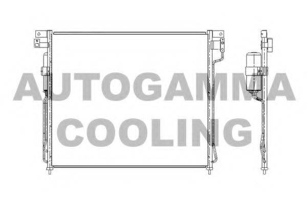 AUTOGAMMA 104914 Конденсатор, кондиціонер