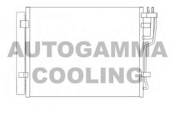 AUTOGAMMA 105075 Конденсатор, кондиціонер