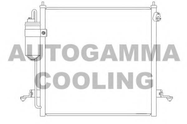 AUTOGAMMA 105460 Конденсатор, кондиціонер