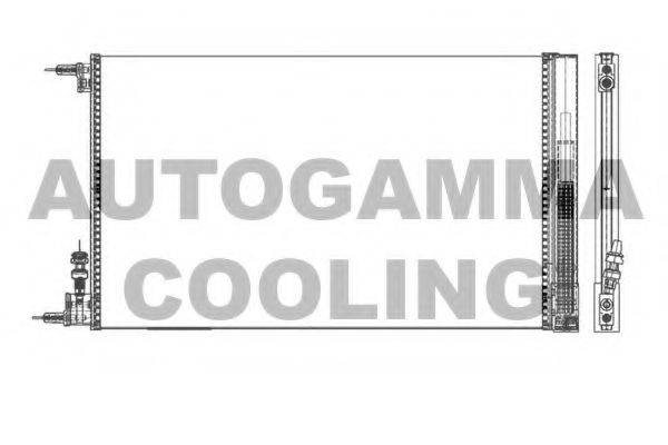 AUTOGAMMA 105507 Конденсатор, кондиціонер