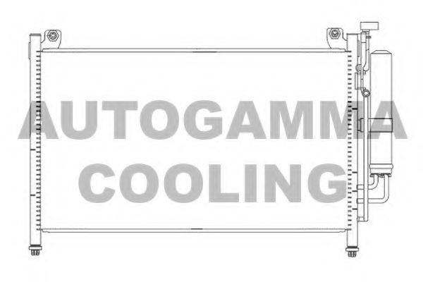 AUTOGAMMA 105546 Конденсатор, кондиціонер