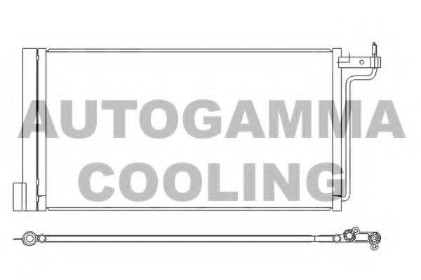 AUTOGAMMA 105880 Конденсатор, кондиціонер