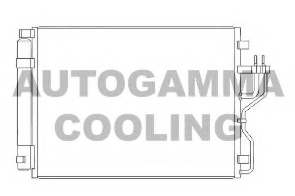 AUTOGAMMA 105963 Конденсатор, кондиціонер