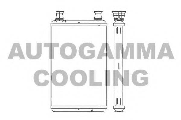 AUTOGAMMA 107260 Теплообмінник, опалення салону