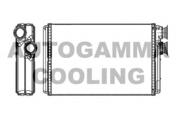 AUTOGAMMA 107262 Теплообмінник, опалення салону