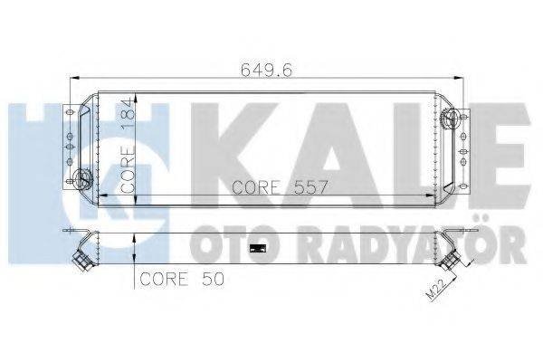 KALE OTO RADYATOR 330900 масляний радіатор, моторне масло