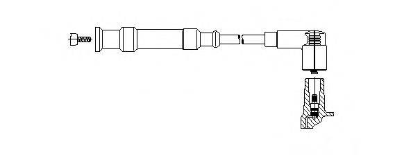 BREMI 17435 Провід запалювання