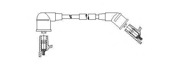 BREMI 371E34 Провід запалювання