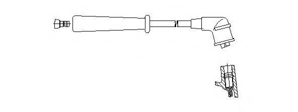 BREMI 3A2365 Провід запалювання