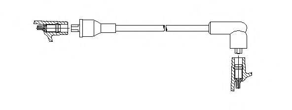 BREMI 61455 Провід запалювання