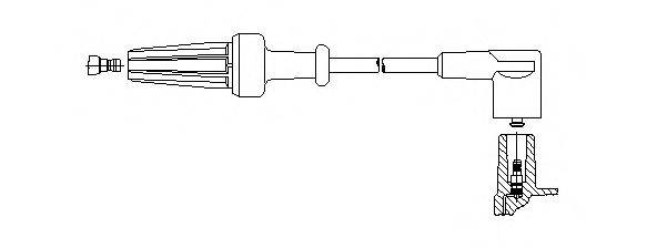 BREMI 663102 Провід запалювання