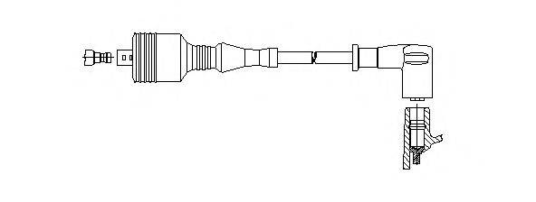 BREMI 66968 Провід запалювання