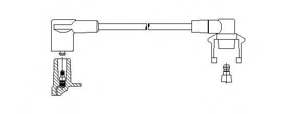 BREMI 69586 Провід запалювання