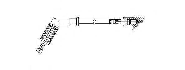 BREMI 6A3959 Провід запалювання