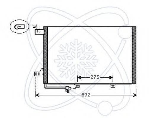 ELECTRO AUTO 30M0103 Конденсатор, кондиціонер