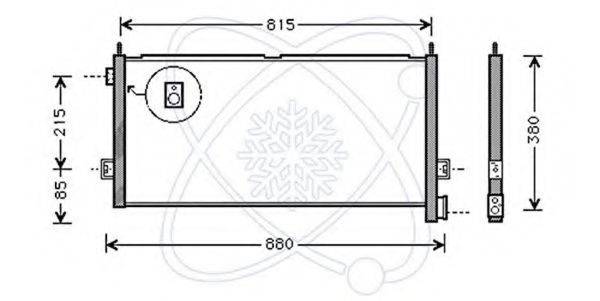 ELECTRO AUTO 30X0024 Конденсатор, кондиціонер