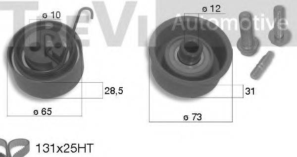 TREVI AUTOMOTIVE KD1270 Комплект ременя ГРМ