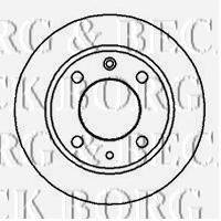 BORG & BECK BBD4482 гальмівний диск