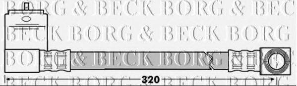 BORG & BECK BBH6934 Гальмівний шланг