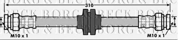 BORG & BECK BBH6956 Гальмівний шланг