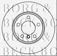 BORG & BECK BBD5264 гальмівний диск