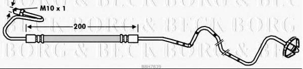 BORG & BECK BBH7839 Гальмівний шланг