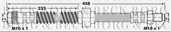 BORG & BECK BBH6067 Гальмівний шланг