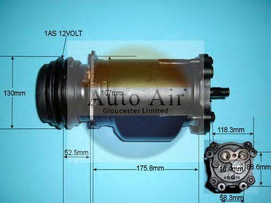 AUTO AIR GLOUCESTER 145007R Компресор, кондиціонер