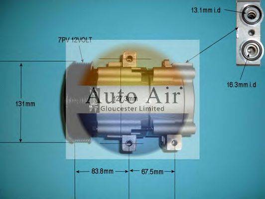 AUTO AIR GLOUCESTER 148146P Компресор, кондиціонер