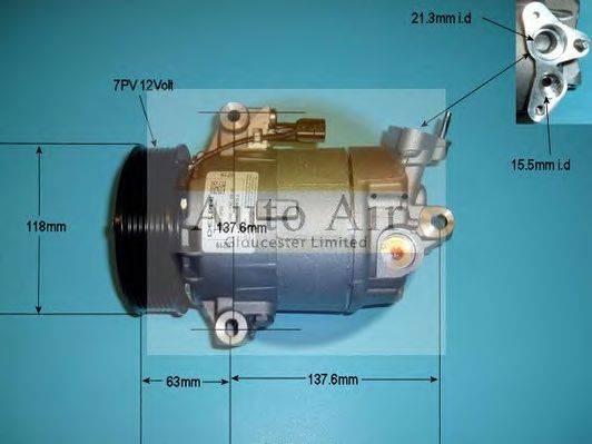 AUTO AIR GLOUCESTER 149155 Компресор, кондиціонер