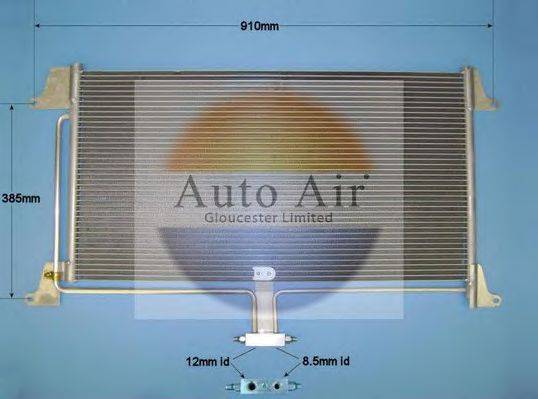 AUTO AIR GLOUCESTER 165001 Конденсатор, кондиціонер