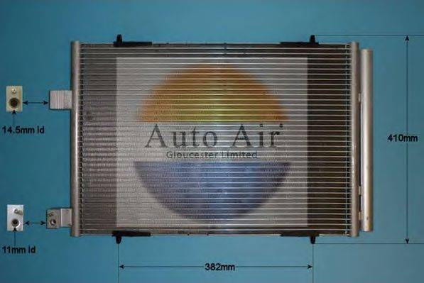 AUTO AIR GLOUCESTER 161984 Конденсатор, кондиціонер