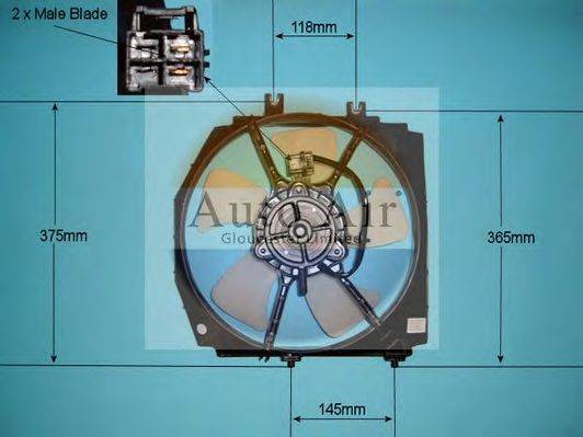 AUTO AIR GLOUCESTER 051153 Електродвигун, вентилятор радіатора