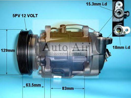 AUTO AIR GLOUCESTER 140262R Компресор, кондиціонер