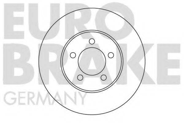 EUROBRAKE 5815203263 гальмівний диск