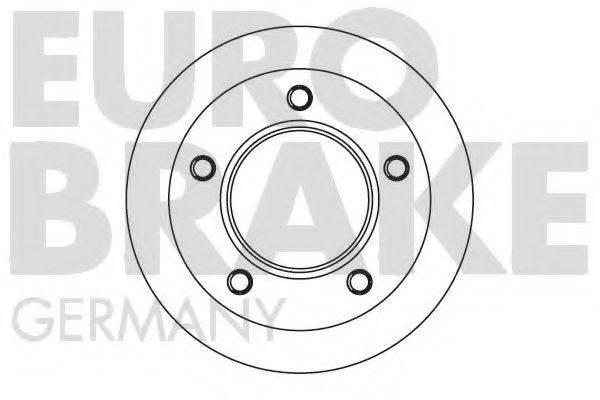 EUROBRAKE 5815203314 гальмівний диск