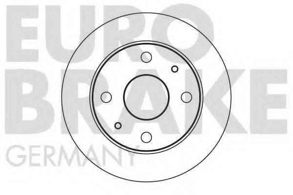 EUROBRAKE 5815205109 гальмівний диск