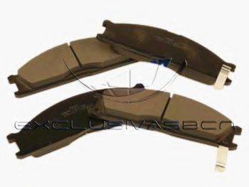 MDR MFP2137 Комплект гальмівних колодок, дискове гальмо