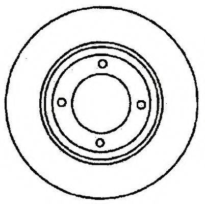 JURID 561139J гальмівний диск