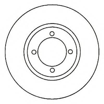 JURID 561430J гальмівний диск