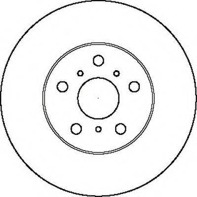 JURID 561607J гальмівний диск