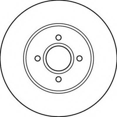 JURID 562206JC гальмівний диск